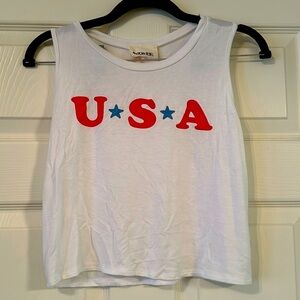 Large Woman’s American Rebel USA tank top